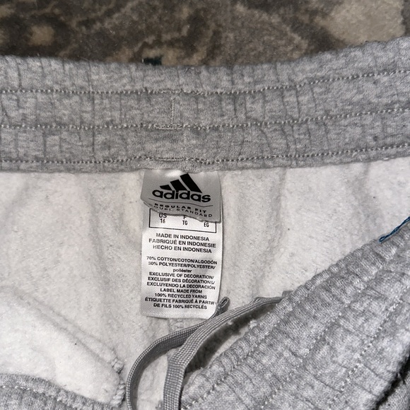 adidas grey sweatpants - Picture 2 of 2